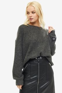 Джемпер оверсайз серого цвета Pepe Jeans