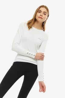 Джемпер из вискозы с круглым вырезом Guess