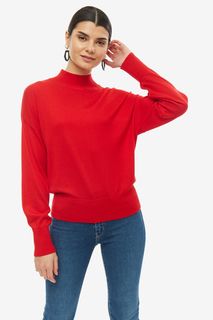 Красный трикотажный джемпер United Colors of Benetton