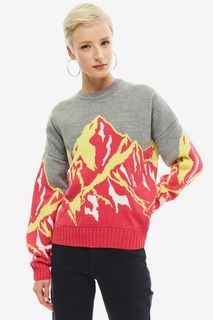 Полушерстяной свитер свободного кроя Erma