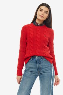 Красный шерстяной свитер Polo Ralph Lauren