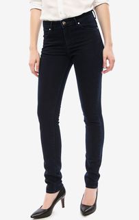 Темно-синие джинсы с застежкой на молнию и болт Slim Wrangler