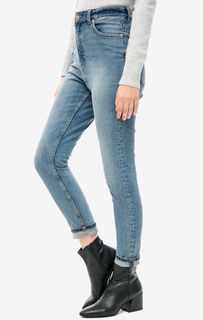 Зауженные джинсы с высокой посадкой Donna Cheap Monday