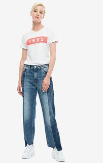 Прямые синие джинсы с высокой талией TJ 1990 Tommy Jeans