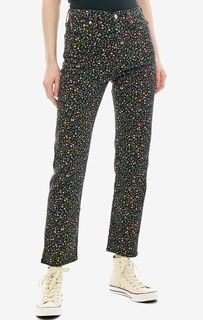 Джинсы с цветочным принтом Wedgie Straight Levis®
