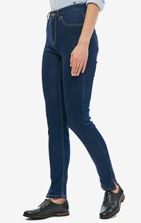 Синие зауженные джинсы с высокой талией Riverpoint Tommy Hilfiger