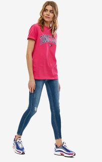 Укороченные рваные джинсы Nora Tommy Jeans