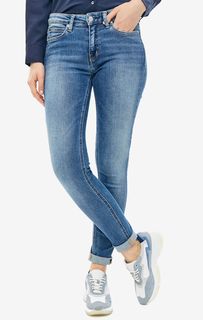 Джинсы скинни синего цвета CKJ 011 Calvin Klein Jeans