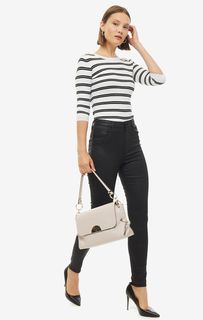 Черные джинсы с высокой посадкой Super High Rise Guess