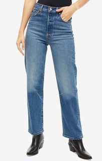 Джинсы прямого кроя Ribcage Straight Ankle Levis®