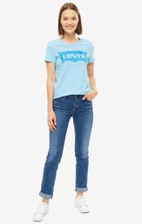 Зауженные джинсы с заломами 712 Slim Levis®