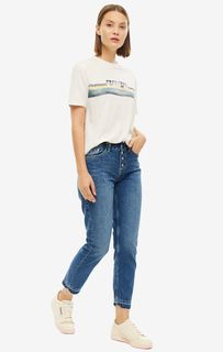 Джинсы с высокой посадкой Mary Pepe Jeans
