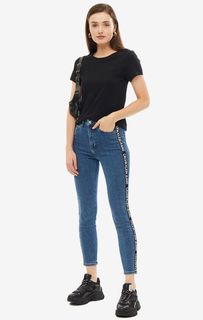 Джинсы с логотипом бренда CKJ 010 Calvin Klein Jeans