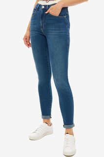Джинсы с высокой посадкой Skinny Wrangler