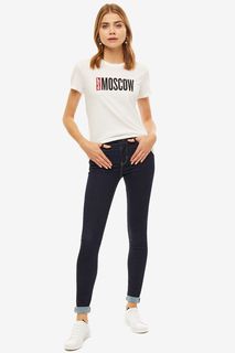 Синие джинсы скинни с контрастной строчкой 710 Super Skinny Levis®