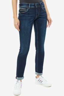 Зауженные джинсы с заломами New Brooke Pepe Jeans