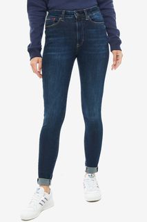 Синие джинсы скинни TJ 2008 Tommy Jeans