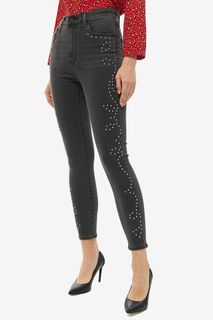 Серые джинсы скинни с высокой талией Mile High Super Skinny Levis®