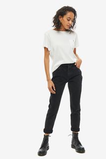 Зауженные черные джинсы с металлическим декором Allen Pepe Jeans