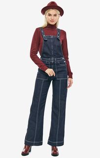 Джинсовый комбинезон на молнии Pepe Jeans