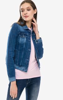 Джинсовая куртка на болтах Armani Exchange