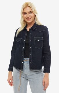 Синяя джинсовая куртка с карманами Levis: Made & Crafted