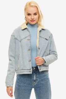 Утепленная джинсовая куртка на болтах Wrangler
