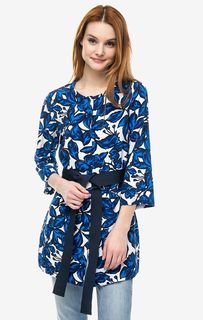 Удлиненный кардиган с поясом United Colors of Benetton