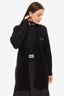 Хлопковый кардиган с логотипом бренда Calvin Klein Jeans