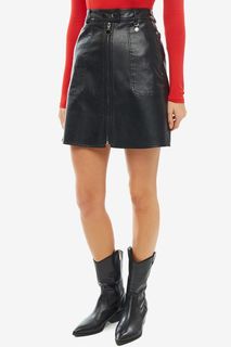 Короткая юбка на молнии Pennyblack