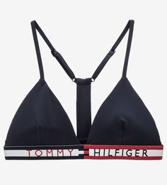 Купальный топ с твердыми чашками Tommy Hilfiger