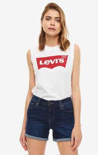 Хлопковый топ с логотипом бренда Levis®
