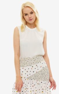 Топ из вискозы расклешенного кроя Vero Moda