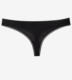 Трусы-стринги с кружевной отделкой Calvin Klein