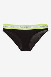 Черные хлопковые трусы-шорты Calvin Klein