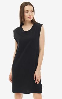 Хлопковое платье черного цвета Cheap Monday