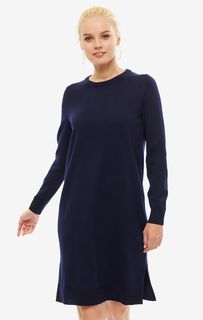 Однотонное шерстяное платье Gant