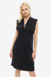 Однотонное платье с добавление шерсти Diesel