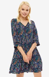 Короткое платье с принтом пейсли Vero Moda