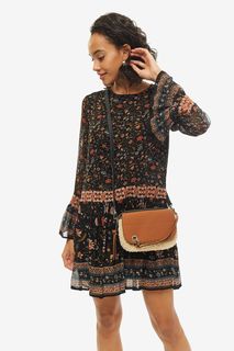 Короткое платье с цветочным принтом Pepe Jeans