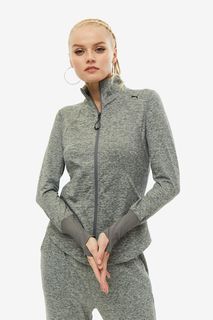 Серая толстовка на молнии Puma