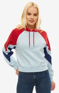 Хлопковая толстовка с контрастными вставками Wrangler