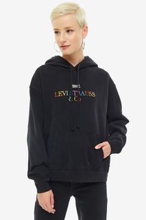 Хлопковая толстовка с капюшоном Levis®