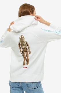Белая толстовка из хлопка с принтом Star Wars™ х Levis®