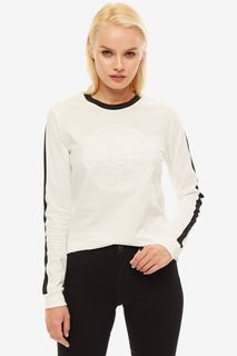 Хлопковая футболка с контрастными вставками Lee