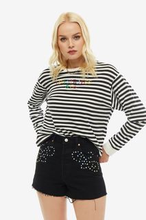 Хлопковая футболка с длинными рукавами Levis®