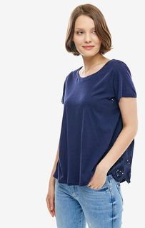 Футболка синего цвета с короткими рукавами S.Oliver