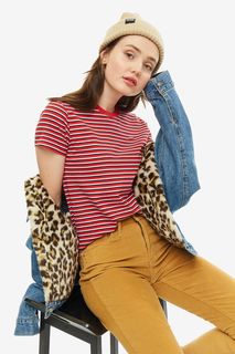 Хлопковая футболка с круглым вырезом Levis®