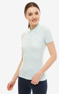 Хлопковая футболка поло с короткими рукавами Lacoste