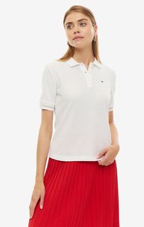 Базовая футболка поло из хлопка свободного кроя Tommy Hilfiger